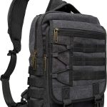 Nicgid Sling Bags Chest Shoulder Backpacks， 13.3'' 14.1'' Laptop Backpack Crossbody Messenger Bag Travel Outdoor Men Women